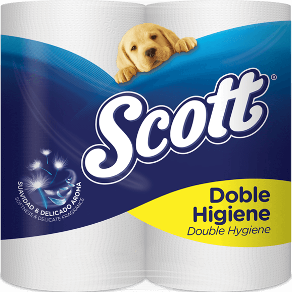 Papel Higiénico Scott Doble Higiene